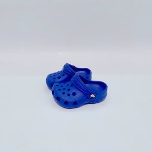 Blue CROCS for toddlers
